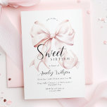 Arco rosa Doce Dezesseis Convite de Aniversário<br><div class="desc">Arco rosa Doce Dezesseis Aniversário Convite para uma celebração de 16 anos de estética do arco moderno</div>