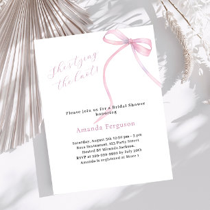 Arco rosa Ela é Chá de panela casando