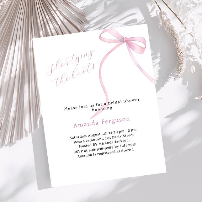 Arco rosa Ela é Chá de panela casando (Criador carregado)