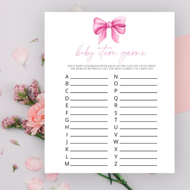 Arco Rosa - Jogo de Item Bebê. Jogo do chá de fral (Criador carregado)