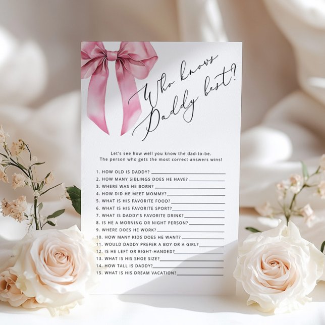 Arco rosa Quem sabe o melhor jogo do chá de fralda (Criador carregado)