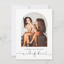 Arco será meu cartão de madrinha de casamento