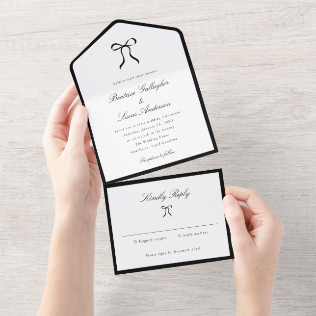 Arco Simples Casamento Clássico (Aba destacável)