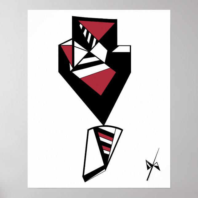 "Arco Tie Affair", Impressão de Belas Artes (Frente)