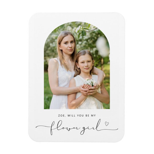 Arco, você será meu íman de flor (Vertical)