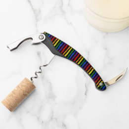 Arcos Arco-íris Coloridos em Preto Personalizado