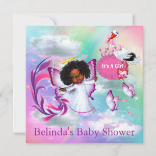 Arcos-Chuva, Nuvens Fluffy e Convite Para Borbolet