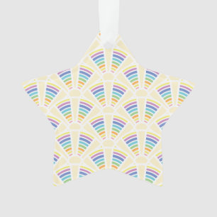 Arcos leves Ornamento acrílico