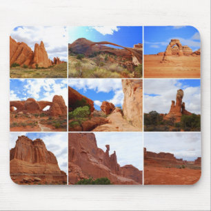 Arcos parque nacional, Utá, colagem Mousepad