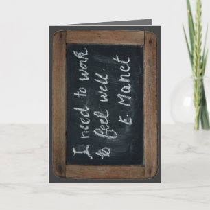 Ardoise 07 - Citação do Manet - Cartão