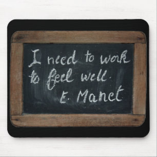 Ardoise 07 Manet's Cote Mousepad