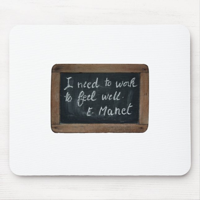 Ardoise 07 Manet's Cote Mousepad (Frente)