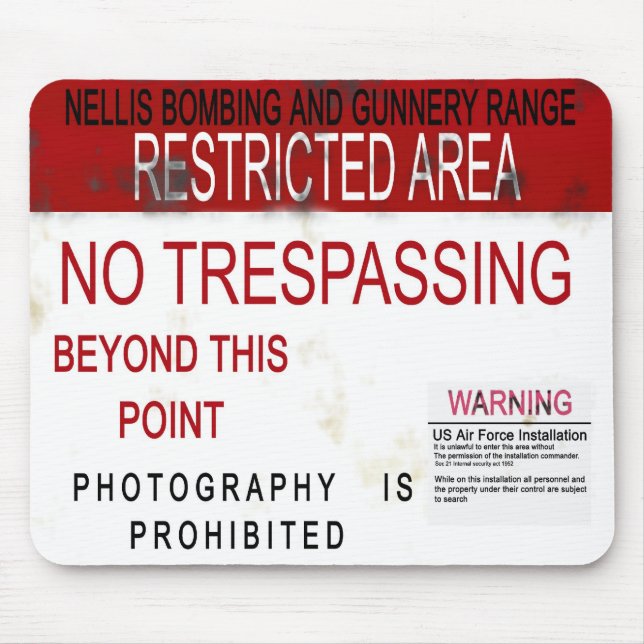 Área 51 Mousepad (Frente)