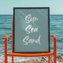 Areia do Mar Sol | Trendy Wall Art | Poster minima