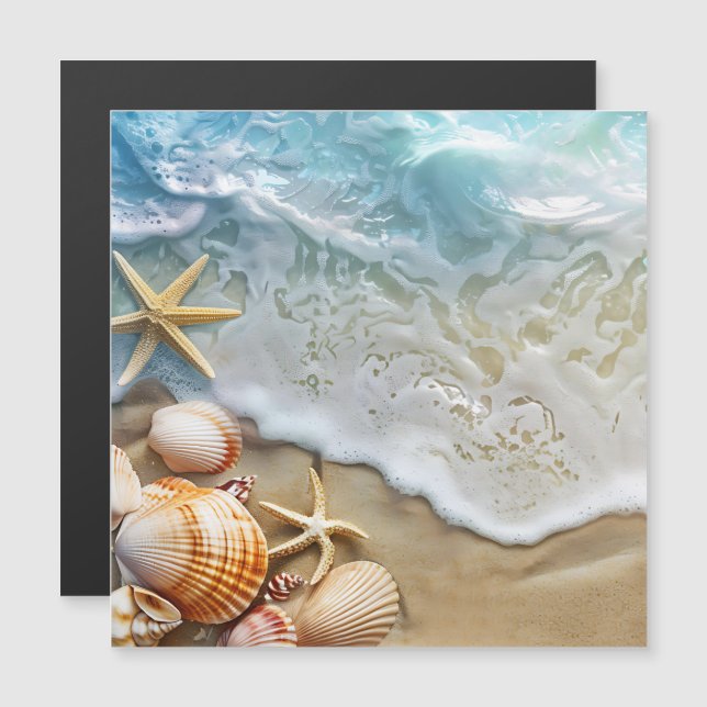 Areia e mar (Frente/Verso)