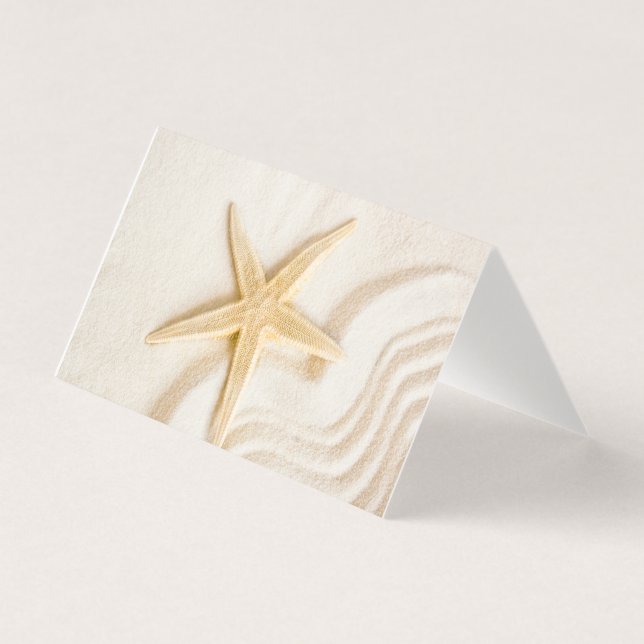 Areia e uma cor natural neutra de Starfish (Frente)