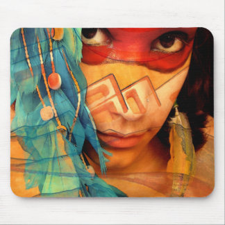 Areia pintada Mousepad