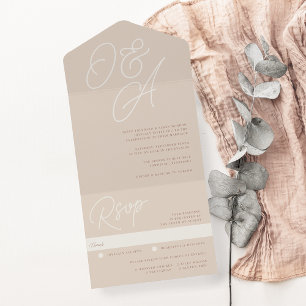 Areia   Script Watermark Monograma Wedding