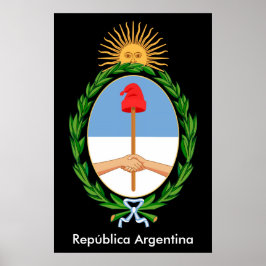 Argentina Republica - Emblem Poster