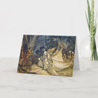 Argumento do Oberon e da Titania — cartão personal