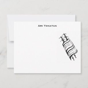 Ari Yonatan Torah Bar Mitzvah Convite Obrigado
