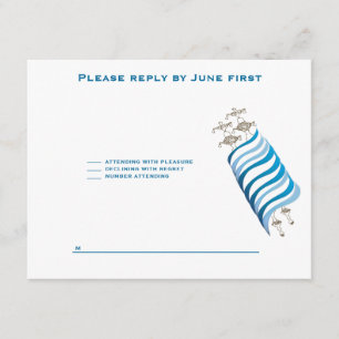 Ari Yonatan Torah Bar Mitzvah Convite RSVP