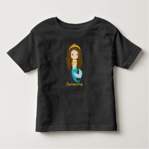 Ariel - Nossa Pequena Camiseta Sereia Toddler
