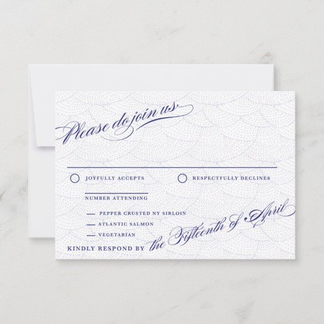 Arielle by Forever Wedding RSVP (Frente)