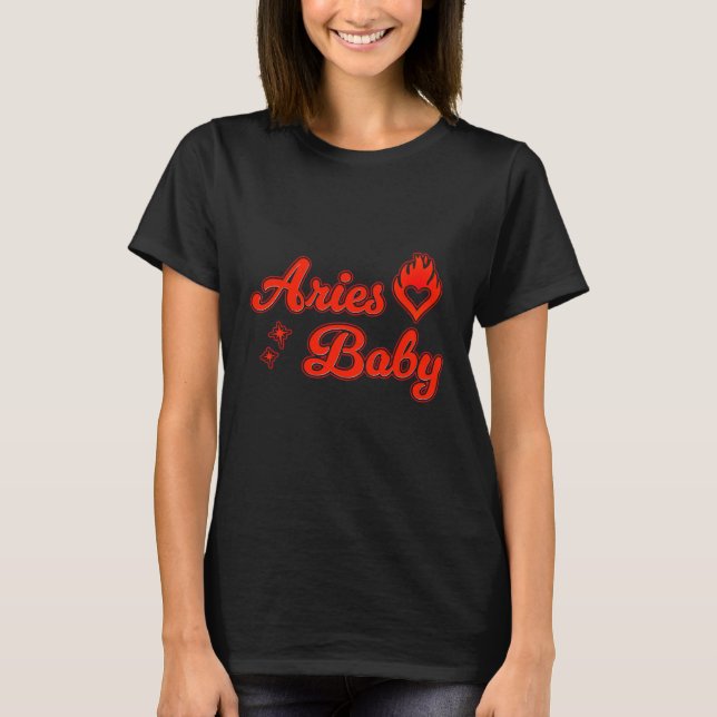 Aries baby t-shirt (Frente)