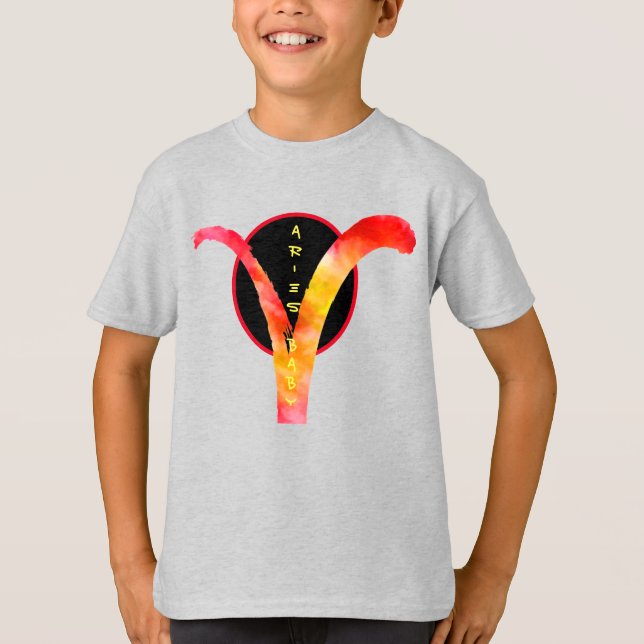 Aries Baby T-Shirt (Frente)