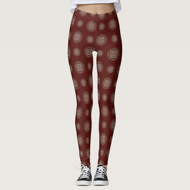 Aries Mandala Leggings (Frente)