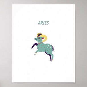 Áries Rosa, zodíaco, impressão de signo estelar