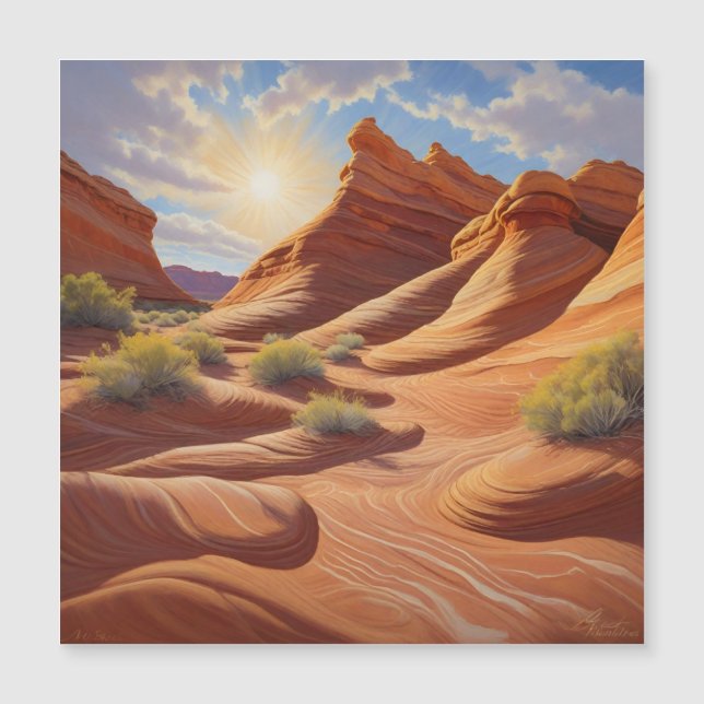 Arizona A Onda em Coyote Butts (Frente)