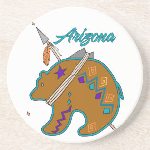 Arizona Clan Native Bear Porta copos
