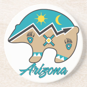 Arizona Clan Native Bear Porta copos