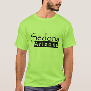 Arizona de Sedona no t-shirt preto