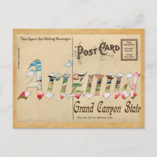 Arizona do Cartão Postal Antigo
