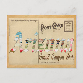 Arizona do Cartão Postal Antigo