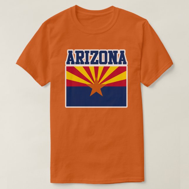 Arizona Estado Sinalizador T-Shirt (Frente do Design)