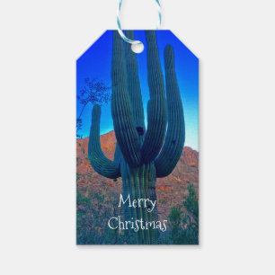 Arizona Saguaro Cactus Personalizado Etiqueta de P