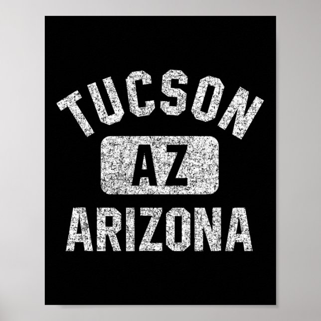 Arizona Tucson Az Estilo Gym Distante Impressão Br (Frente)