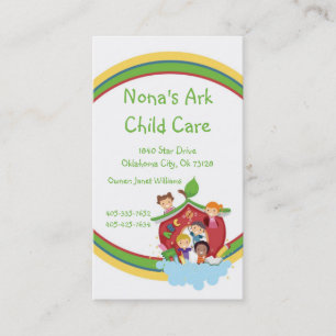 Ark Child Care Cartão de visita