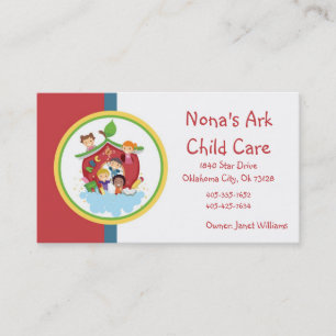 Ark Child Care Cartão de visita
