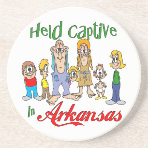 Arkansas Funny Trailer Park Sandstone Porta copos