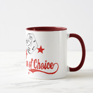 Arma da caneca bem escolhida