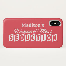 Arma de capas personalizadas de nome e cor de Sedu