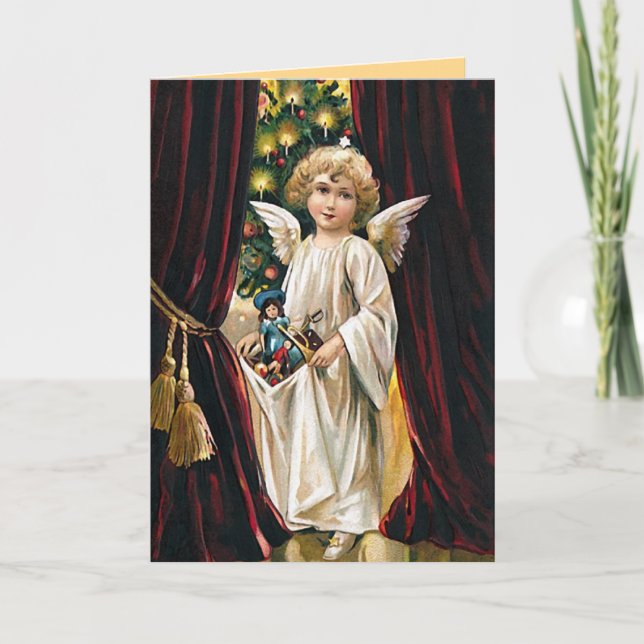 Arma o cheio da alegria - cartão do Natal (Frente)