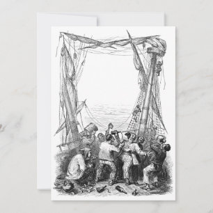 Armadilhas Vintage e navio pirata naufragado