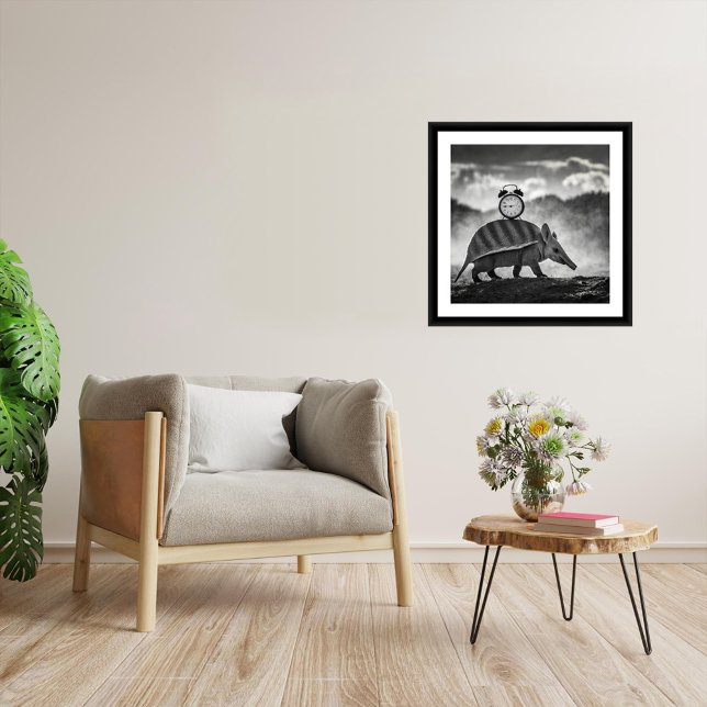 Armadillo - Archival Art Impressão (armadillo art print)
