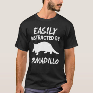 Armadillo T-Shirt Funny Animal L., facilmente dist